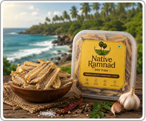 Premium Rameswaram Karuvadu online - traditional sun-dried dry fish from the coastal region of Tamil Nadu