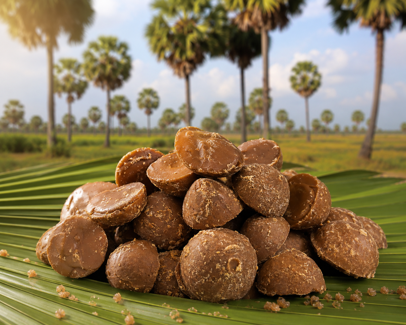 Palm Jaggery, Karupatti, Panai Vellam, Organic Palm Jaggery, Buy Karupatti Online, Traditional Tamil Nadu Sweetener.