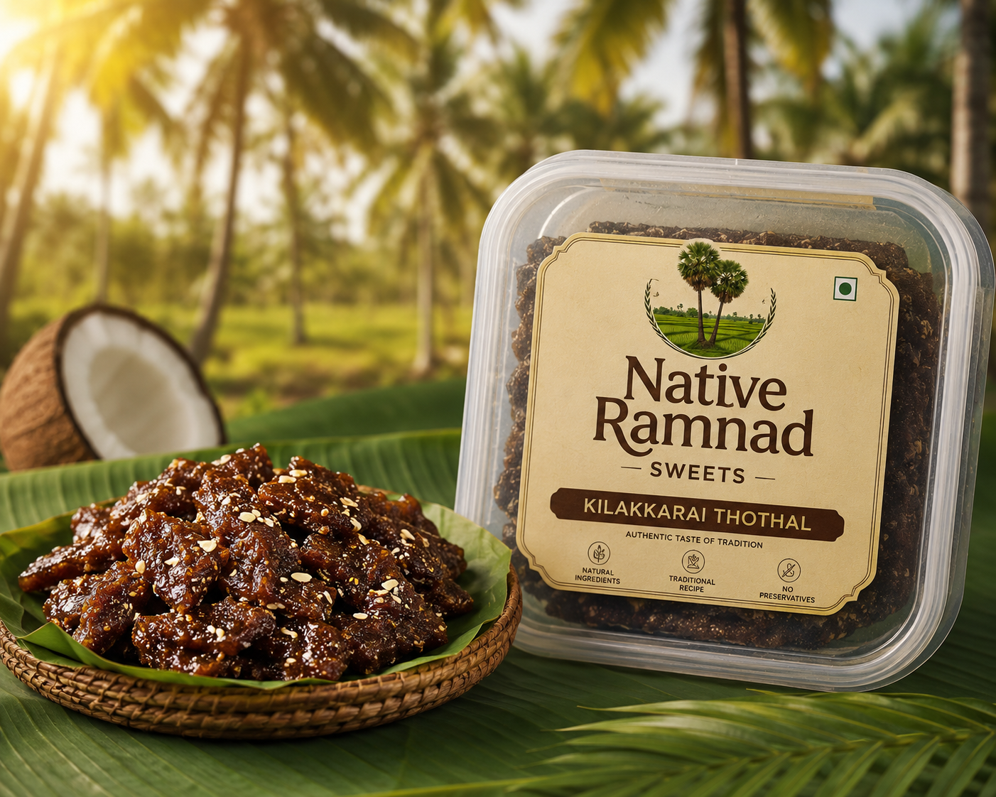 Authentic Kilakkarai Thothal Halwa online - traditional handmade sweet from Ramanathapuram, Tamil Nadu